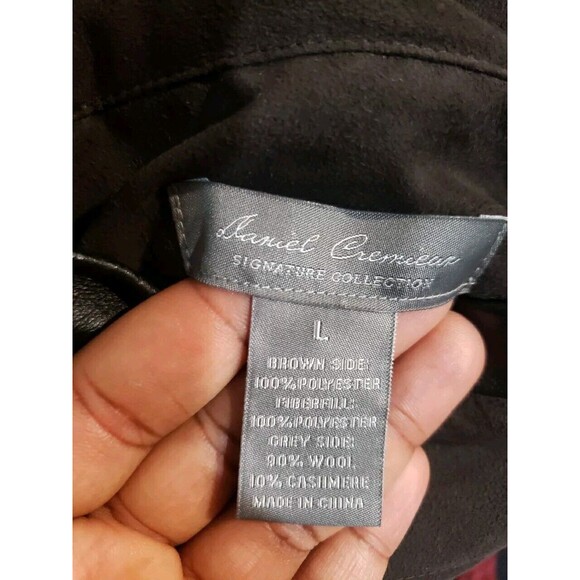 Daniel Cremieux Signature Collection Wool Cashmere Reversible Vest – Size Large - Picture 12 of 13